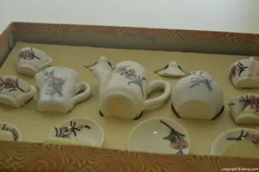 Juego de café de porcelana