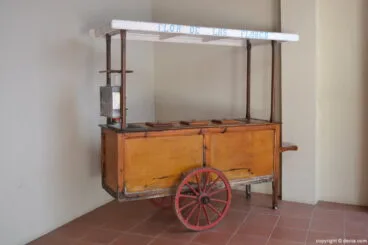 Antiguo kiosko de flores