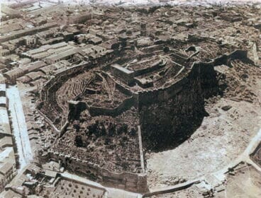 El Castillo de Dénia hace años