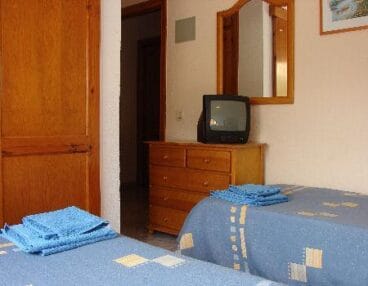 Habitación en el Hostal Cristina