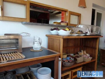 Hotel Noguera Mar – Buffet desayuno