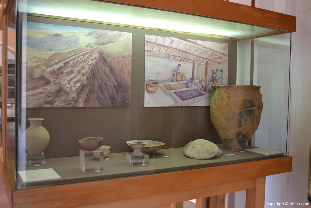 Materiales arqueológicos del poblado ibérico del Alto de Benimaquia