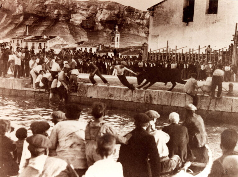 Bous a la Mar durante los años 20 | Foto: Arxiu Municipal Dénia