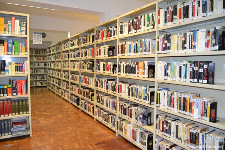 catálogo de libros de la biblioteca de Dénia