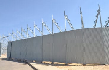 Exterior de la plaza de Bous a la Mar