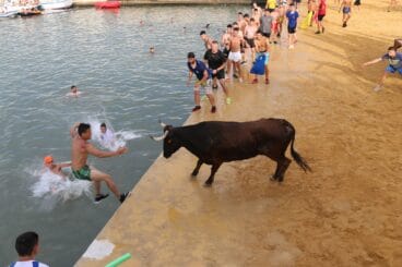 La vaca frente al mar