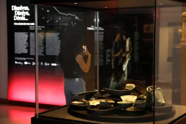 Sala central de la exposición