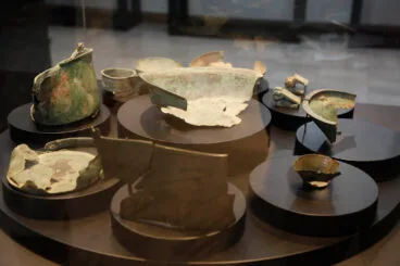 Utensilios dañados por el paso del tiempo