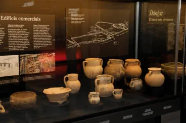 Vasijas de la exposición