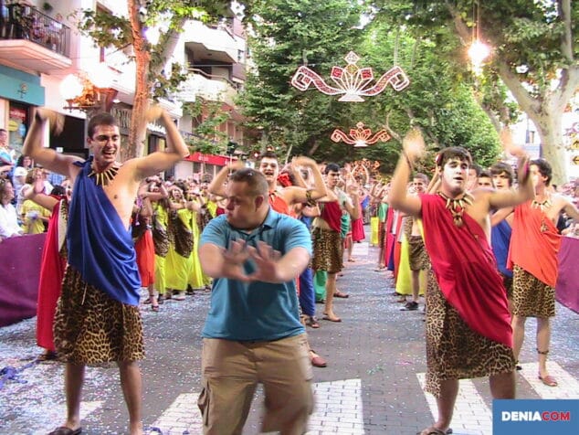 Centro y la comparsa