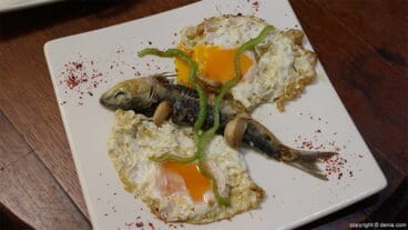 Huevos fritos Miguel Juan