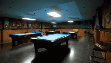 Mesas de billar en Mon Blau