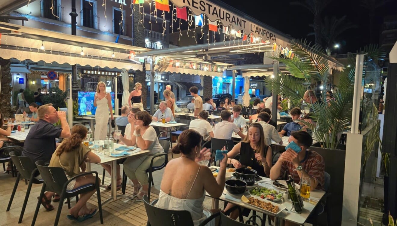 Uno de los grandes atractivos del Restaurante L’anfora