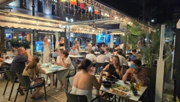Uno de los grandes atractivos del Restaurante L’anfora