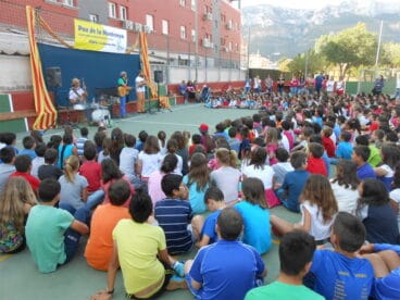 Actividades en el patio