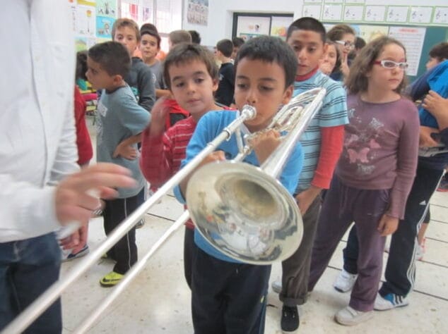 Actividades musicales en el Colegio Cervantes