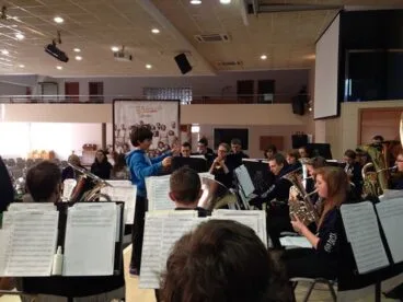 Actividades musicales en el Colegio alfa & Omega