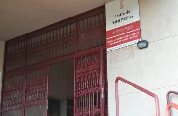Entrada del Centro Salud Pública