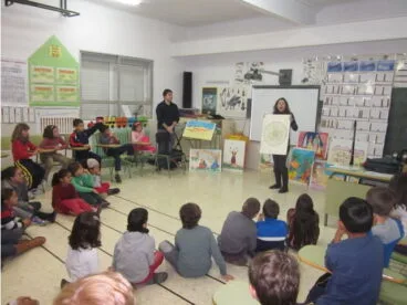 Clases en el Colegio Cervantes