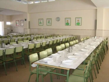 Comedor del colegio Montgó