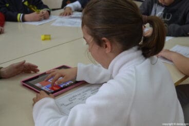 Nuevas tecnologías en el colegio Raquel Payà de Dénia
