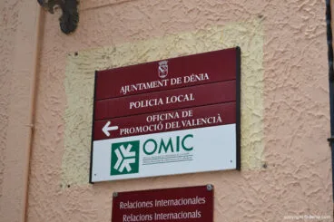 Oficina de la Policía Local en Dénia