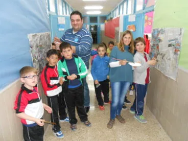 Pasillos del colegio Pou de la Muntanya