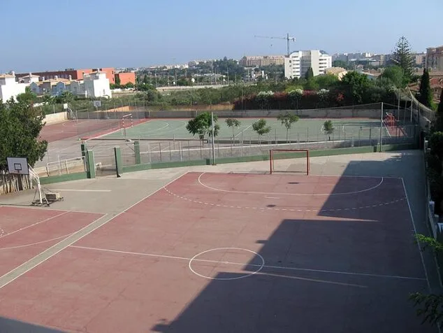 Colegio Paidos 14 Pistas deportivas del Colegio paidos