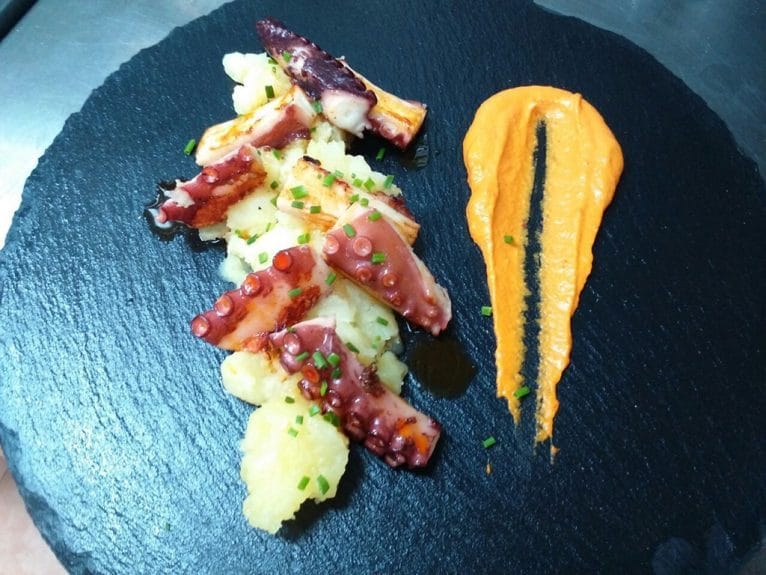 Platos Restaurante Agua de Mar