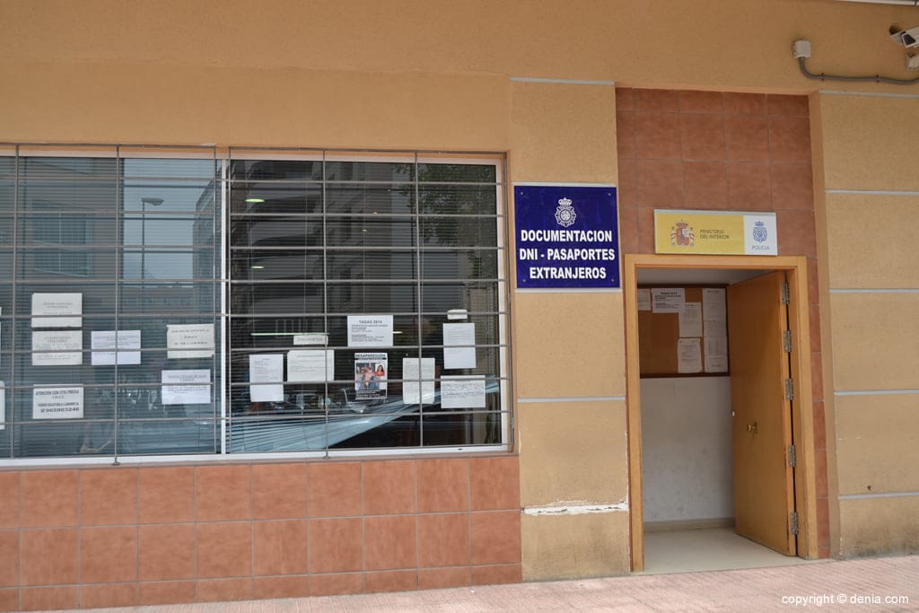 Policía Nacional Dénia - Expedición de DNI y pasaporte