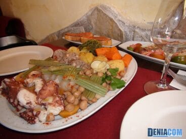 Puchero de Pulpo El Marino Dénia