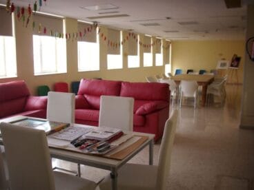 Sala de actividades Hospital la Pedrera
