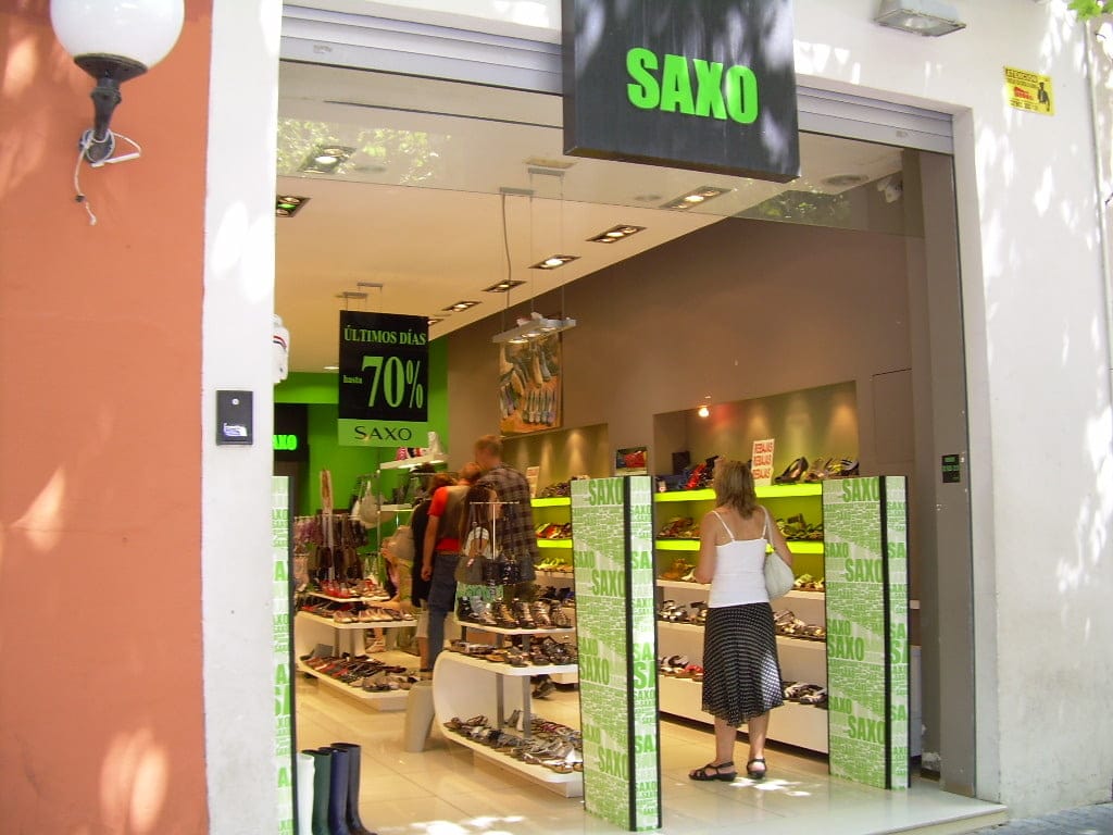 Zapatería Saxo