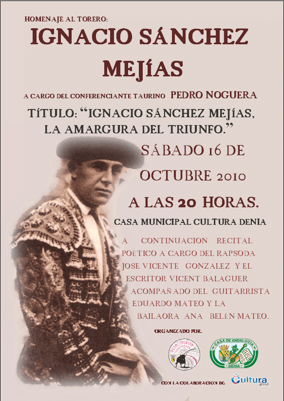 conferencia I.Sánchez Mejías