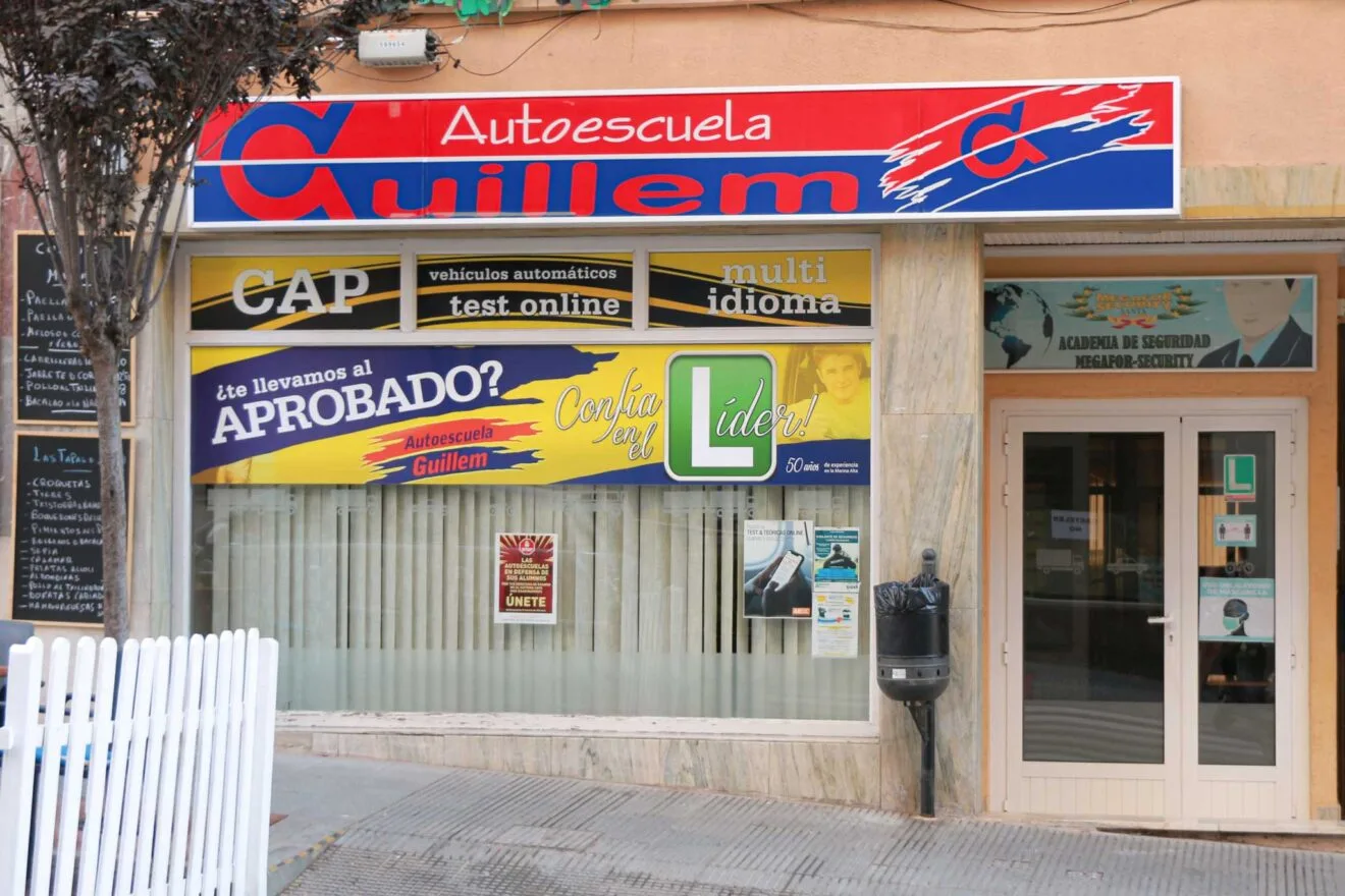 Mejor autoescuela en Calpe - Autoescuela Guillem