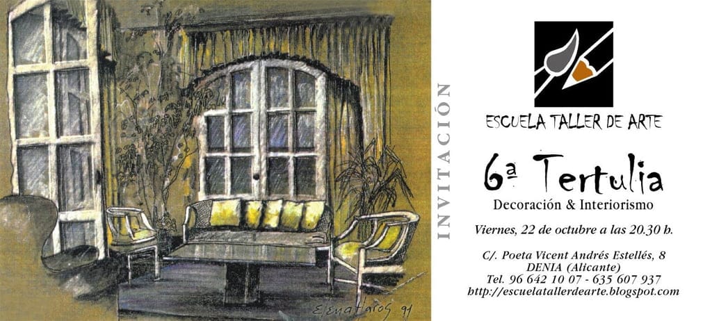 tertulia decoración