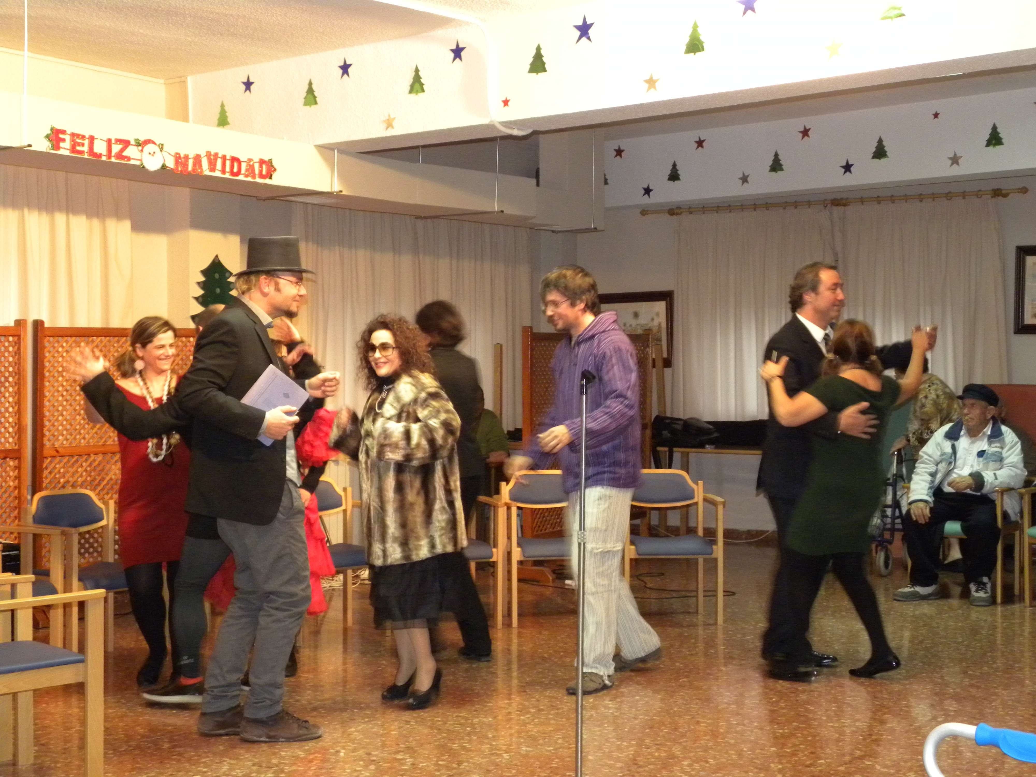 Fiesta Navidad Residencia Santa Lucia