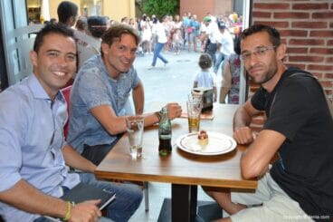 Inauguración del lizarrán en Dénia