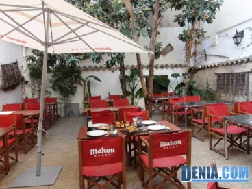 Lizarrán Dénia, terraza