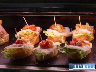 Lizarrán Dénia, variedad de montaditos II