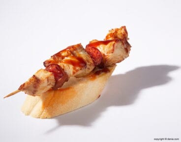 Lizarran pincho con carne