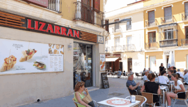 Terraza de Lizarran en Dénia
