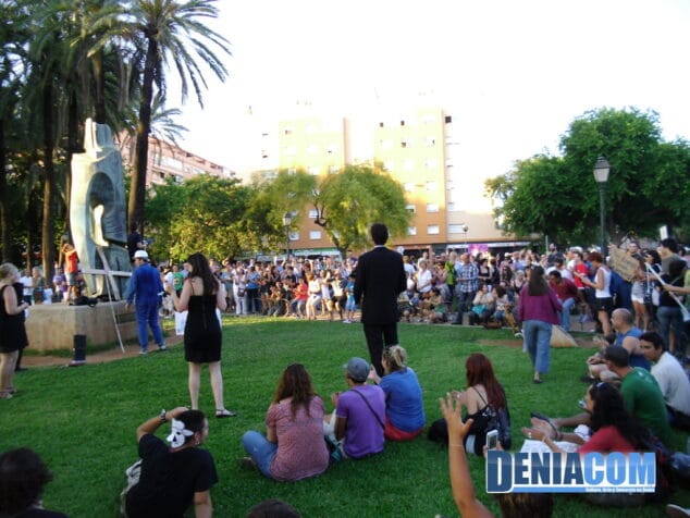 Dénia se une a la convocatoria de protestas el 19 J 5 Manifestacion 19 J 04