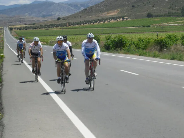 Marcha cicloturista a Bogarra 01