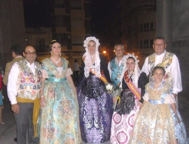 Las Falleras Mayores de Dénia asisten a la presentación de las Belleas del Foc de San Vicent del Raspeig 1 Presentacion San Vicent 00