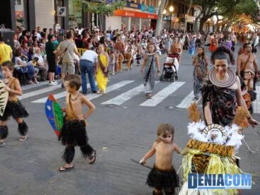 23 Carrozas de Dénia 2011 – Comparsa de Diana