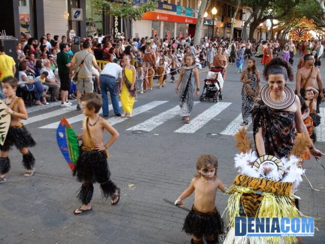 23 Carrozas de Dénia 2011 Comparsa de Diana