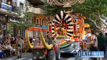 24 Carrozas de Dénia 2011 – Carrosa de Diana