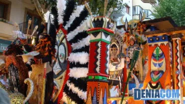25 Carrozas de Dénia 2011 – Carrosa de Diana