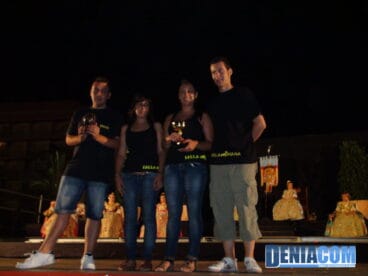 30 La Falla Diana recoge sus premios de las Cucañas